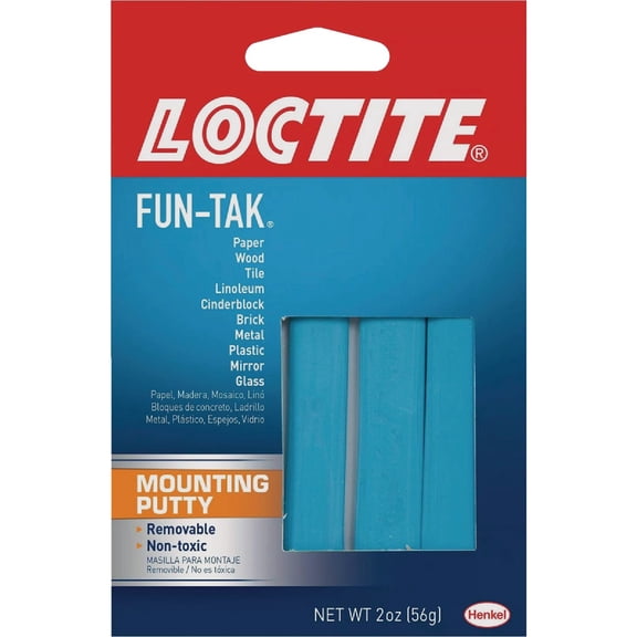 Loctite Fun-Tak Mounting Putty - Pack of 8