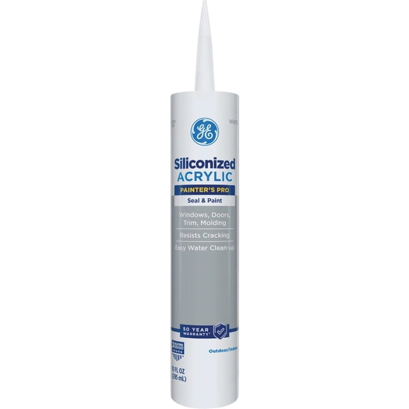 Loctite GE Siliconized Acrylic Painter's Pro Latex Caulk - Pack of 10