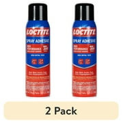 (2 pack) Loctite High Performance Spray Adhesive, Pack of 1, Clear 13.5 oz Can