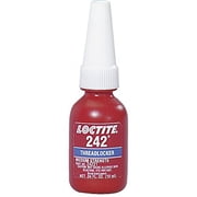 Loctite 135354 Blue 079340-24221-BO 242 Removable Thread Locker, 3/4" Length x 1/4" Width, 10 mL