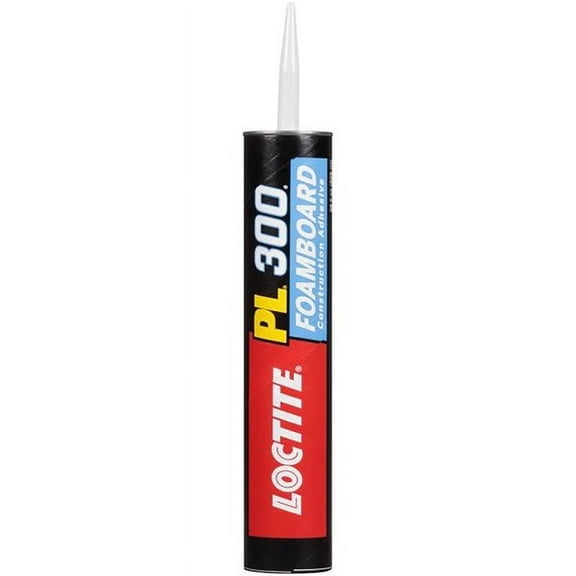 Loctite PL 300 Foamboard Acrylic Latex Construction Adhesive, 28 oz