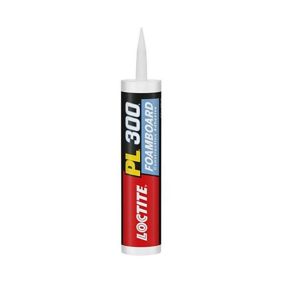 Loctite PL 300 Foamboard VOC Latex Construction Adhesive 10-Ounce Cartridge 1421941