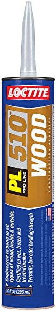 Loctite PL 510 Wood Construction Adhesive 10Ounce Cartridge 1538750