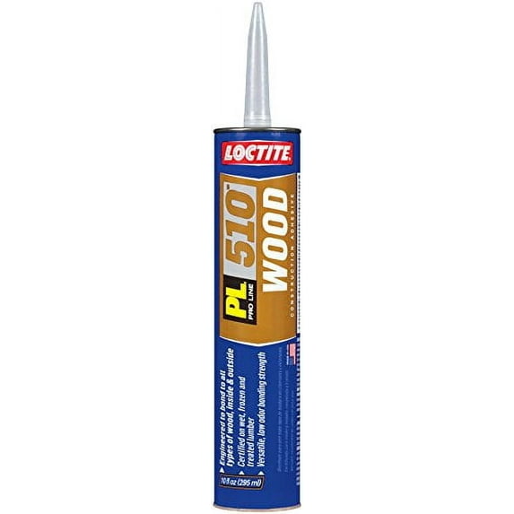 Loctite PL 510 Wood Construction Adhesive 10Ounce Cartridge 1538750