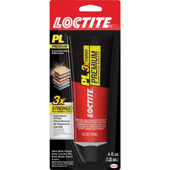 Loctite PL Premium Polyurethane Construction Adhesive - Pack of 8