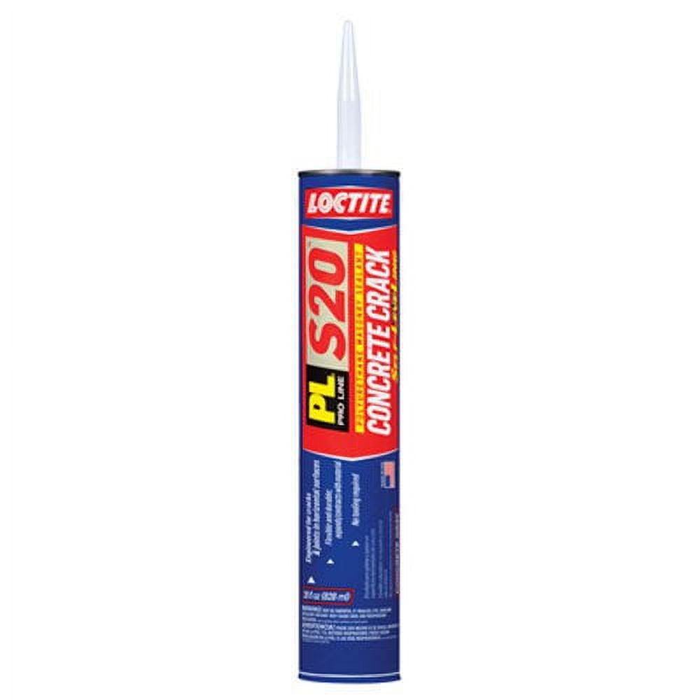 Loctite PL S20 Gray Polyurethane Concrete Filler and Sealant 28 oz