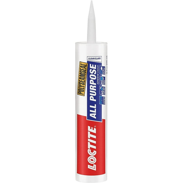 Loctite Polyseamseal Clear All Purpose Sealant, 10-Fluid Ounce Cartridge 2154740