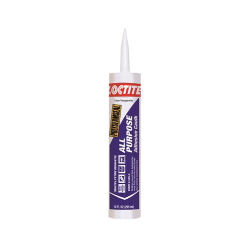 2154740 Polyseamseal, All Purpose Caulk Sealant, Clear, 10 oz. - Quantity 1