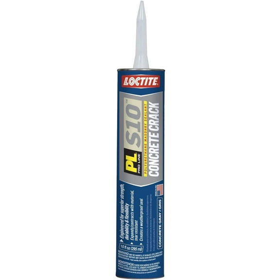 Loctite Polyurethane Concrete Crack And Masonry Sealant Gray 10 Oz