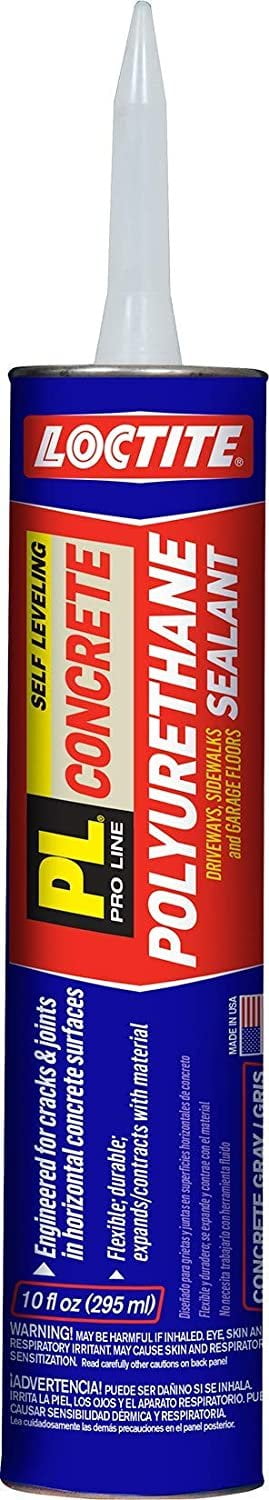 Loctite Polyurethane Self Leveling Concrete Crack Sealant, 10 Ounce ...