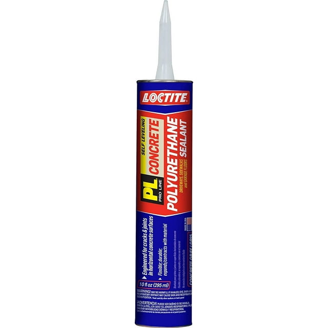 Loctite Polyurethane Self Leveling Concrete Crack Sealant, 10 Ounce