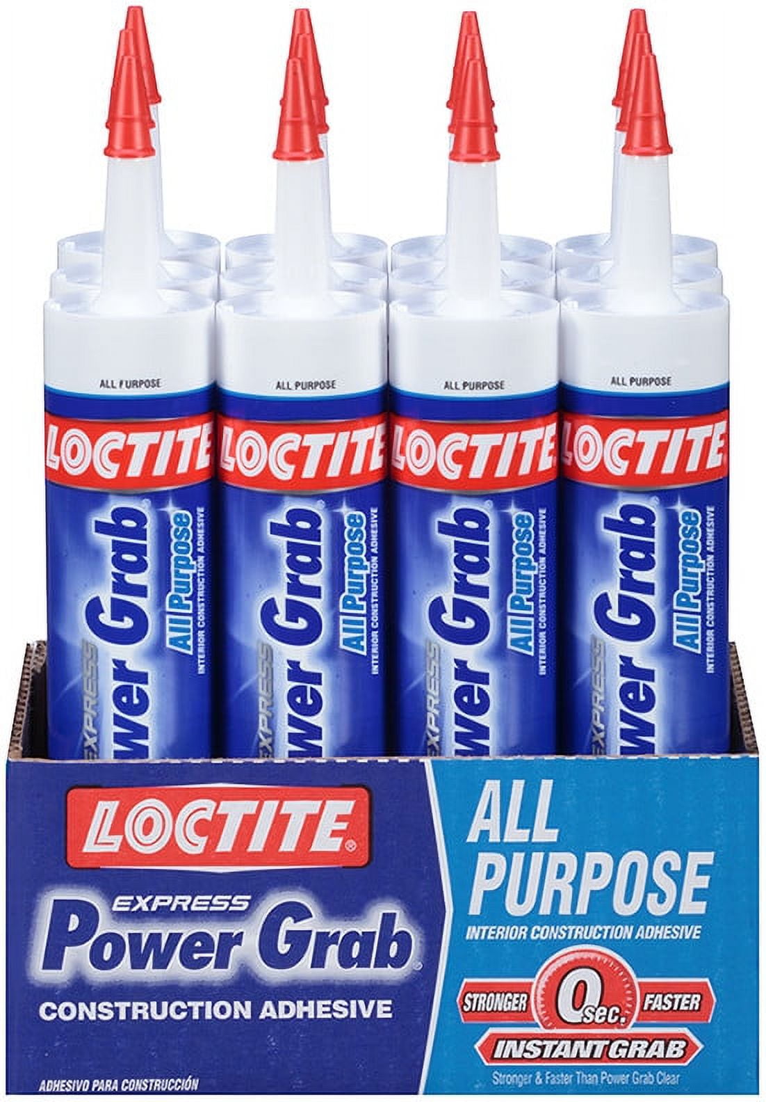 LOCTITE Power Grab Express 6 Oz. All-Purpose Construction Adhesive - Power  Townsend Company