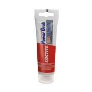 Loctite Power Grab Construction Adhesive Ultimate Crystal Clear, Pack of 1, Clear 2.7 fl oz Tube