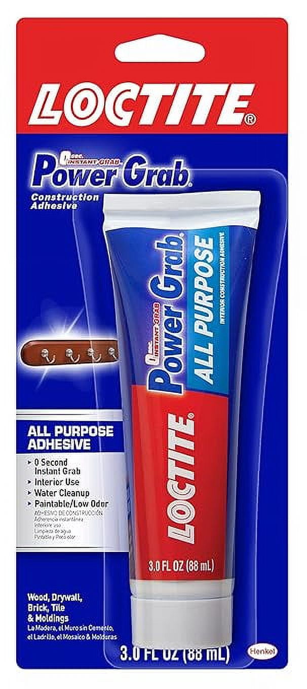 Loctite Power Grab Express All Purpose Construction Adhesive, 3 fl oz