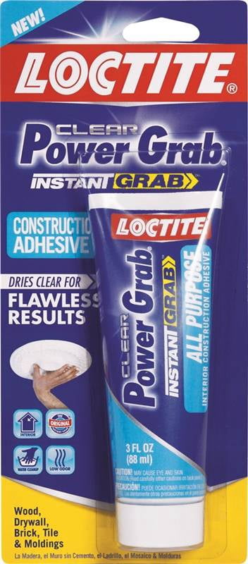 Loctite Power Grab Express All Purpose Synthetic Latex Construction Adhesive 3 oz