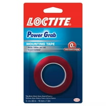 Loctite Power Grab Mounting Tape, 0.75 in x 60 in, Red 60 inches Roll
