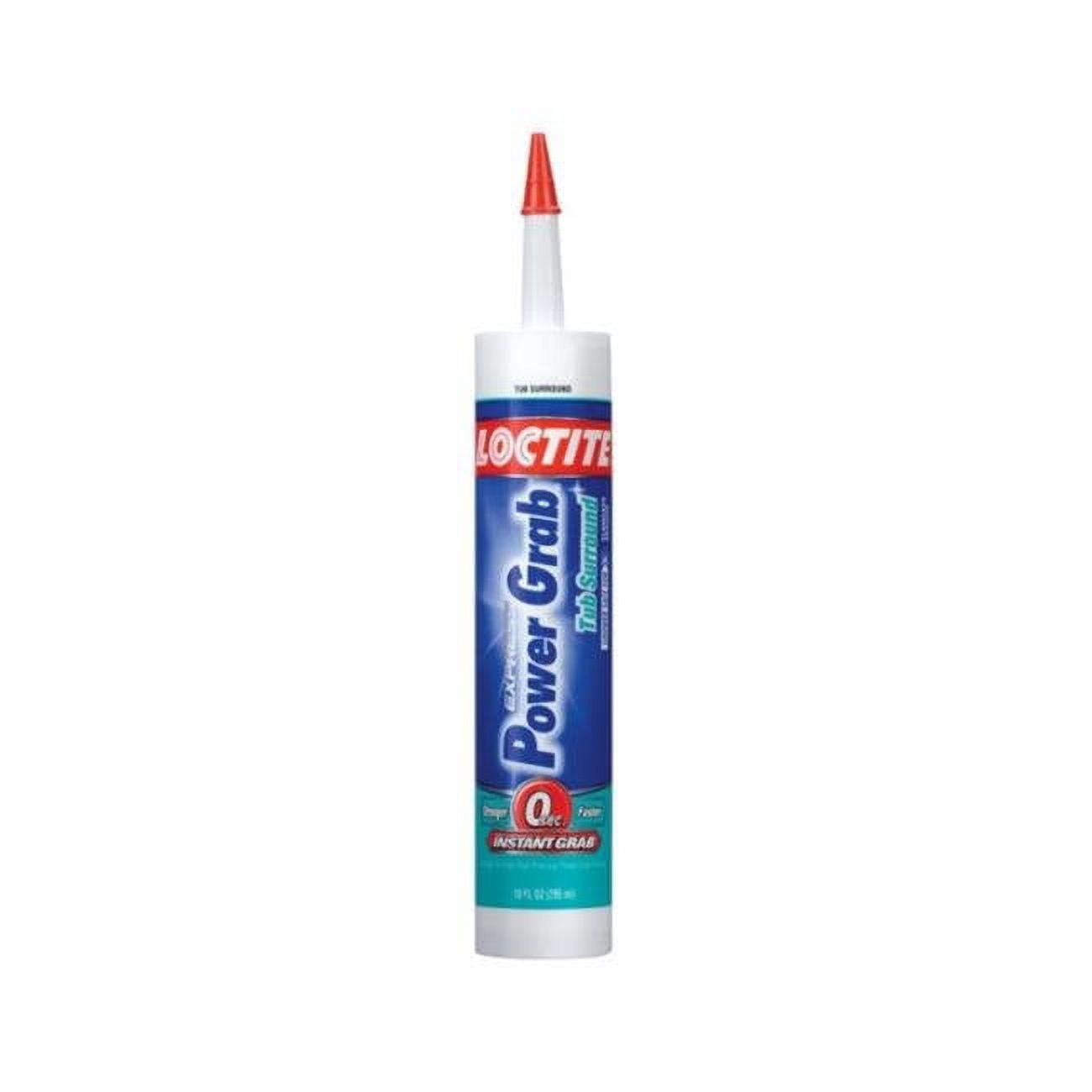 Loctite Power Grab White Tub Surround Adhesive 10Fluid Ounce Cartridge