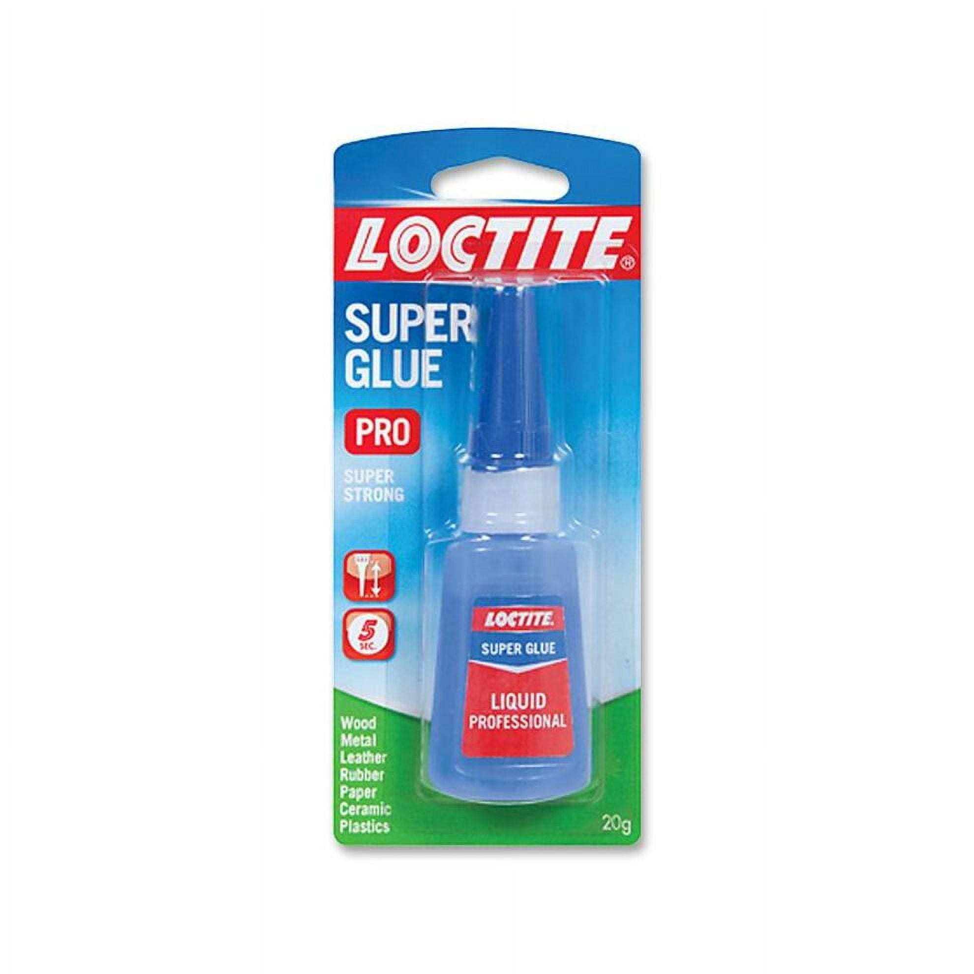 Loctite Professional Bottle Super Glue, Clear, 1 Each (Quantity