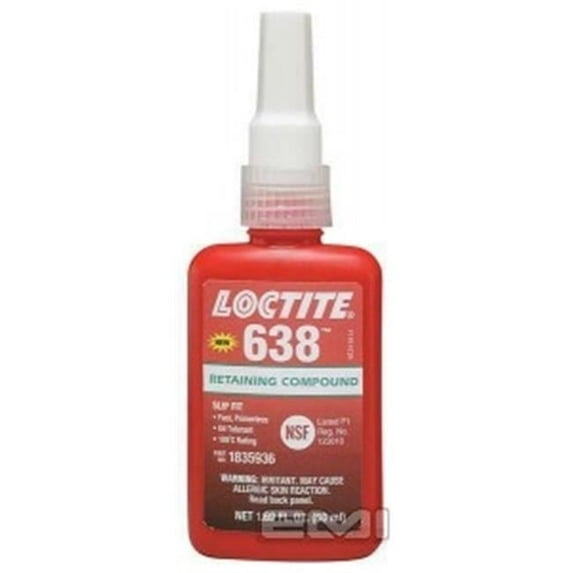 50 mL 638 Maximum Strength Retaining Compound - Green