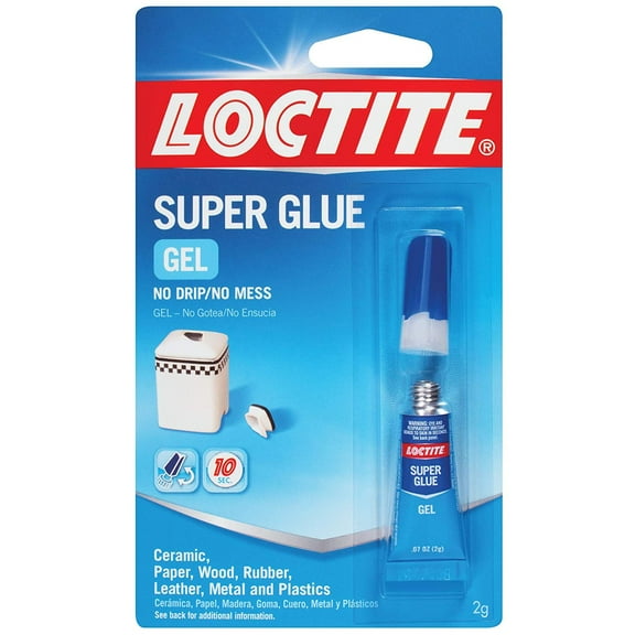 Loctite Super Glue Gel Tube - Gel Adhesive - 1 Tube, 0.357 Cdm
