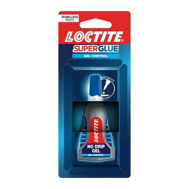 Loctite Super Glue Gel Control, Pack of 1, Clear 0.14 fl oz Bottle