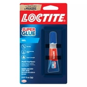 Loctite Super Glue Gel Tube, Pack of 1, Clear 0.07 oz Tube