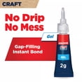 thumbnail image 1 of Loctite Super Glue Gel Tube, Pack of 1, Clear 0.07 oz Tube, 1 of 15