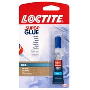 Loctite Super Glue Gel Tube, Pack of 1, Clear 0.07 oz Tube