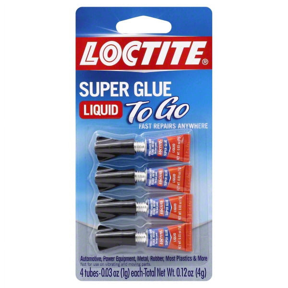 Loctite Super Glue Liquid Mini (4 Pack)