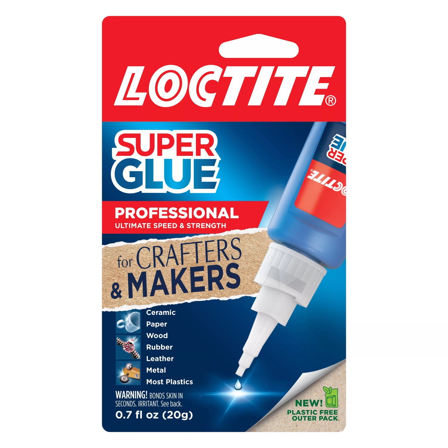 Loctite Liquid Professional Super Glue Bottle - 0.7 oz