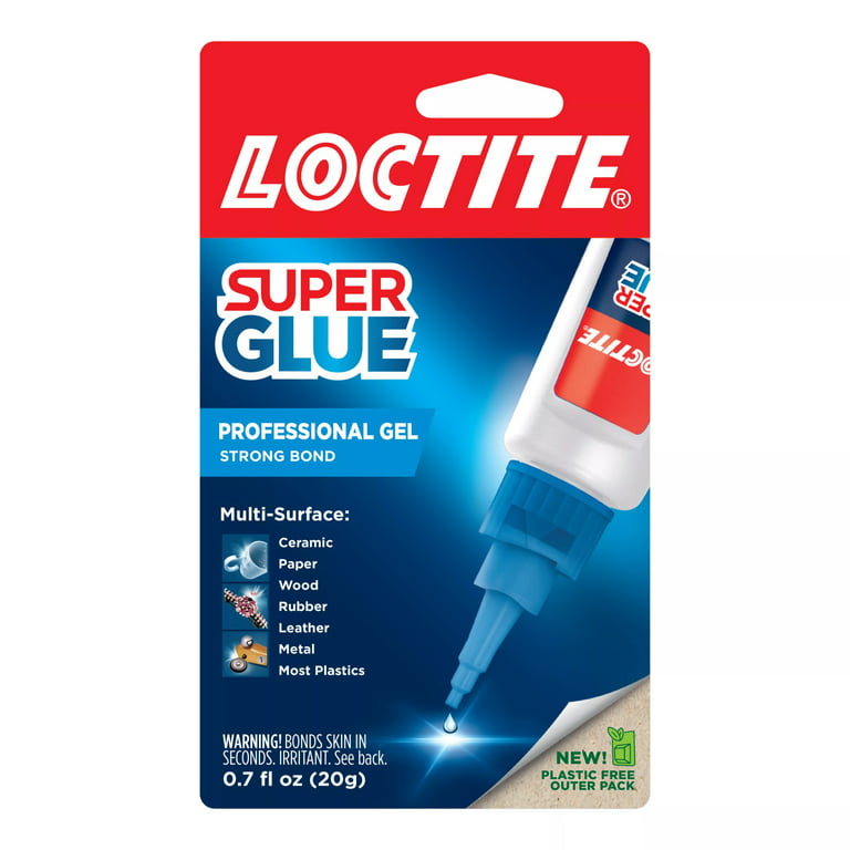 Loctite Super Glue Professional Gel, Pack of 1, Clear 20 g Bottle