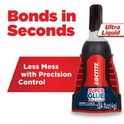 Loctite Super Glue Ultra Liquid Control, Pack of 1, Clear 4 g Bottle