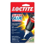 Loctite Super Glue Ultra Liquid Control, Pack of 1, Clear 4 g Bottle