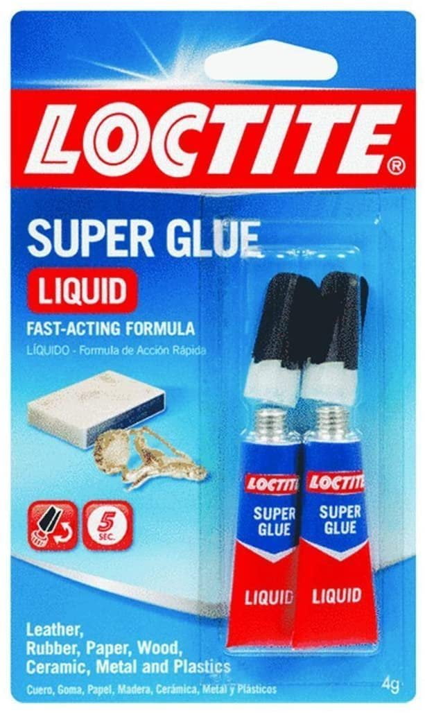 Henkel Loctite Super Glue Liquid - Fast Bonding Adhesive - 0.07 oz — Residential Use, Standard Application