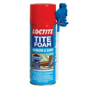 Loctite Tite Foam Insulating Foam Sealant Window & Door, Pack of 1, White 12 oz Can