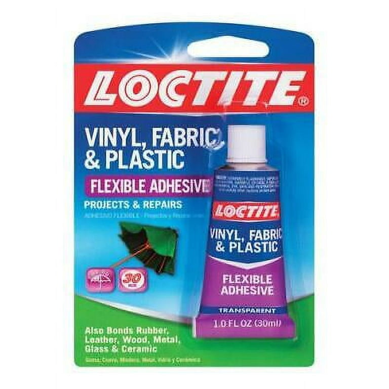 Loctite Vinyl, Fabric & Plastic High Strength Paste Flexible Adhesive 1 oz.  (Pack of 6)