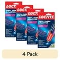 (4 pack) Loctite Vinyl Fabric & Plastic Repair Flexible Adhesive, Pack
