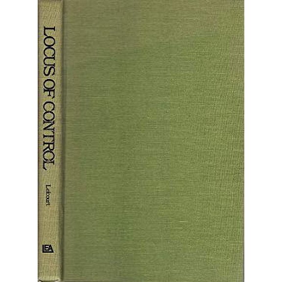 Pre-Owned Locus of Control : Current Trends in Theory and Research (Hardcover) 9780470150443