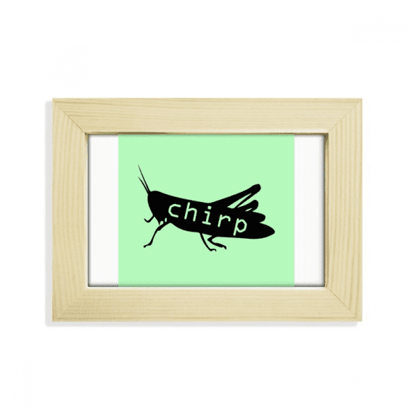 Locust Grasshopper Bray Pest Desktop Decorate Photo Frame Picture Art Painting 5x7 inch