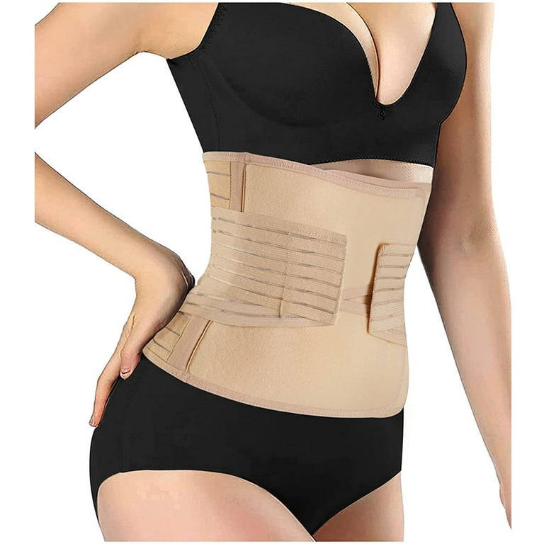 Postpartum Belly Band Girdle for Postnatal Care C-Section Recovery Belt  Post Surgery Belly Wrap Adjustable Abdominal Binder Waist Pelvis