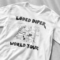 Loded Diper World Tour TShirt, Diary of a wimpy kid shirt, rodrick