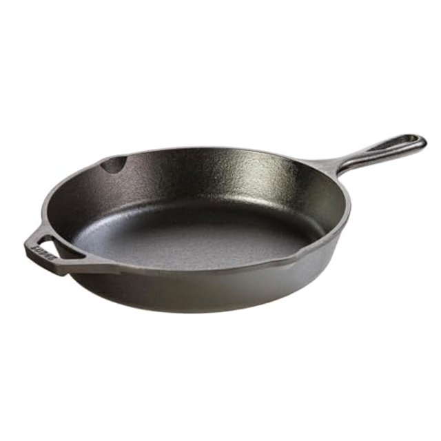 Lodge 10.25 Inch Cast Iron PreSeasoned Skillet Signature Teardrop