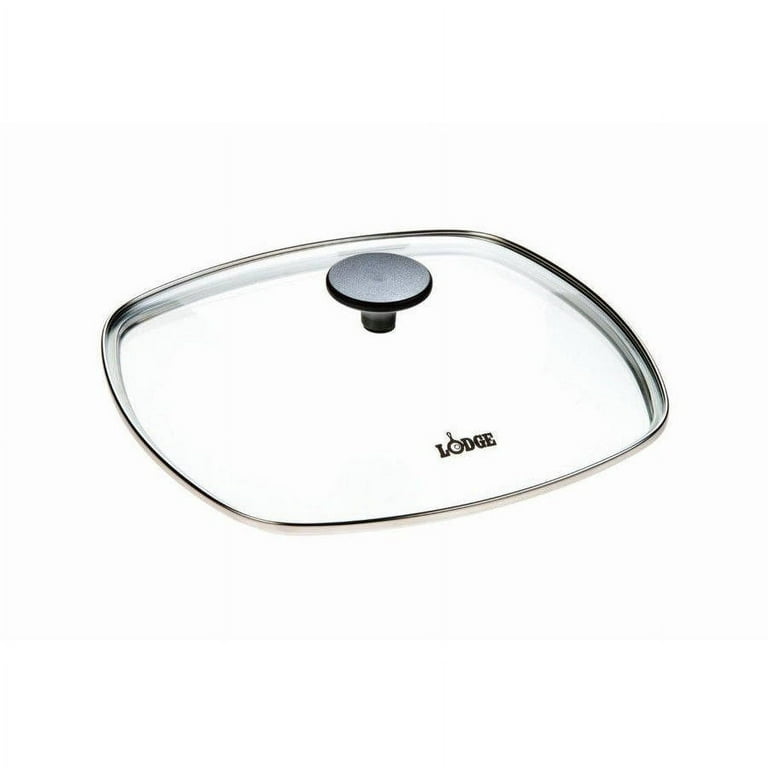 Lodge 15 Inch Tempered Glass Lid Round Fits Lodge 15 Cast Iron Skillets