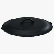 Lodge Cast Iron Lid Solo Classic - Oven Safe 12 Inch Skillet Lid - 12" Black — Residential Use, Standard Application