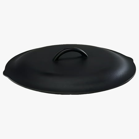 Lodge Cast Iron Lid Solo Classic - Oven Safe 12 Inch Skillet Lid - 12" Black — Residential Use, Standard Application