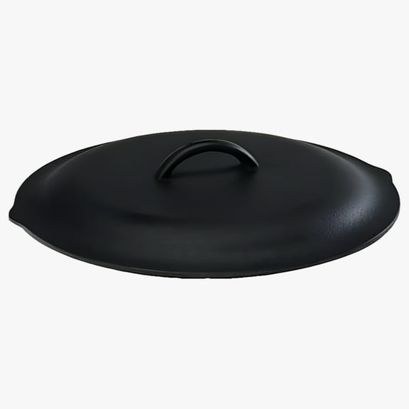 Lodge Cast Iron Lid Solo Classic - Oven Safe 12 Inch Skillet Lid - 12" Black