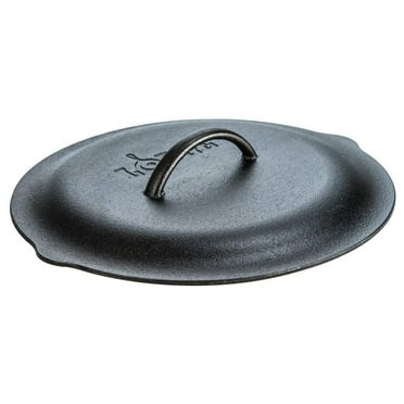Lodge 13.25" Seasoned Cast Iron Cover, L12SC3, 13.25" Diameter