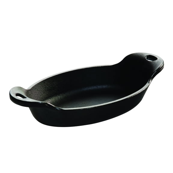 Lodge 16-Ounce Cast Iron Oval Mini Server HM16OS