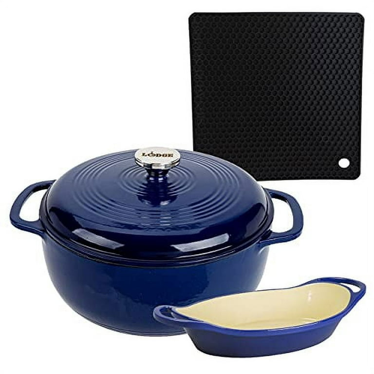 2-Piece Enameled Cast Iron Skillet Set