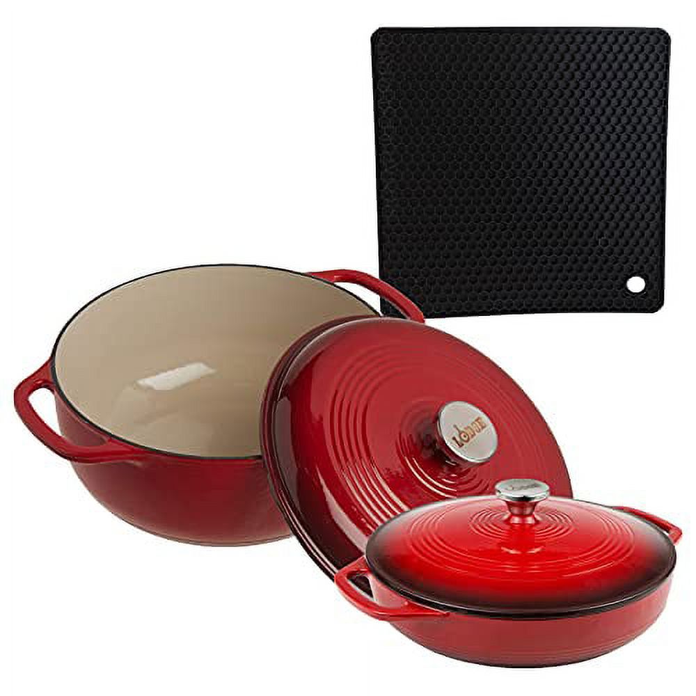 https://i5.walmartimages.com/seo/Lodge-2-Piece-Enameled-Cast-Iron-Dutch-Oven-Covered-Casserole-Dish-Cookware-Set-Dual-Handles-Red-Includes-6qt-3-6qt-Pan-Signature-Series-Trivet_706117b4-00ac-4beb-81ec-82cdd62ef159.1e08eef3bce91e72ae53c6262630f5a7.jpeg